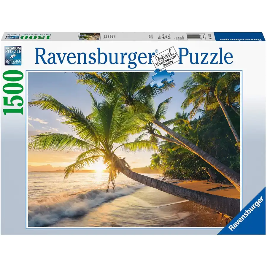 Puzzle Spiaggia Segreta 1500 pezzi 80x60 cm Ravensburger - 3