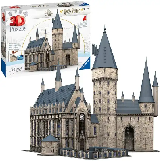 Puzzle 3D Harry Potter Castello Hogwarts Sala Grande 500 Pezzi 112593 Ravensburger - 8