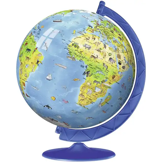 Puzzle 3D Globo Terrestre 26.7 x 23 cm 180 Pezzi Ravensburger - 1