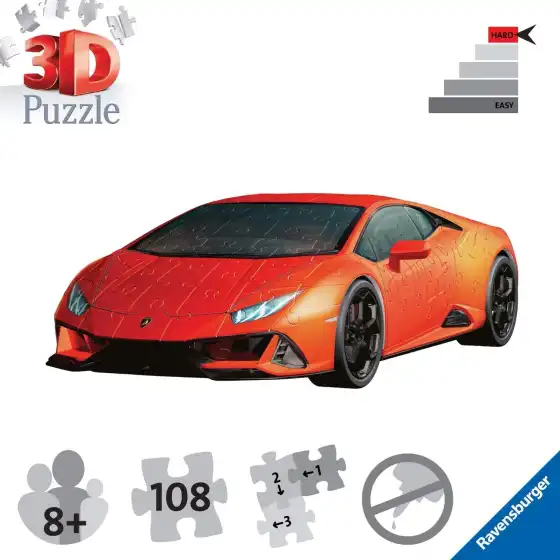 Puzzle Lamborghini Huracán Evo Ravensburger Ravensburger - 4
