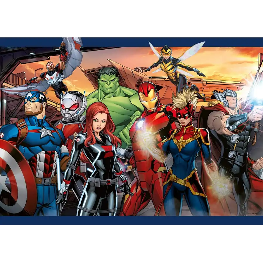 Ravensburger Puzzle 06942 Marvel Avengers 4 IN A Kiste Brandneu 