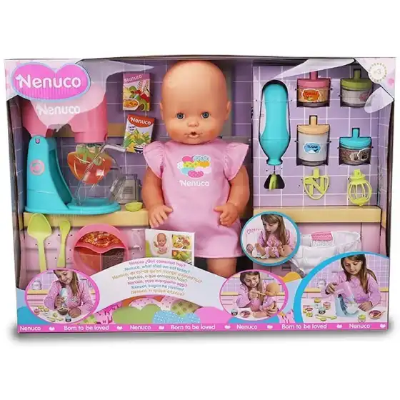 Nenuco Cosa Mangiamo Oggi Set Pappa Famosa - 1