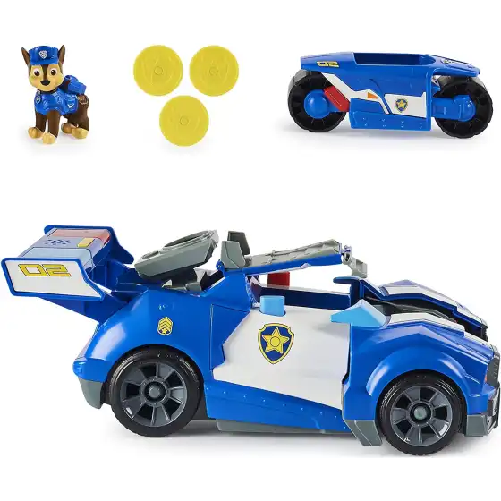 Paw Patrol Veicolo Trasformabile City Cruiser di Chase 2 in 1 Spin Master - 3