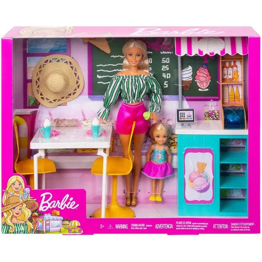 Barbie Playset Gelateria GBK87 Mattel - 1
