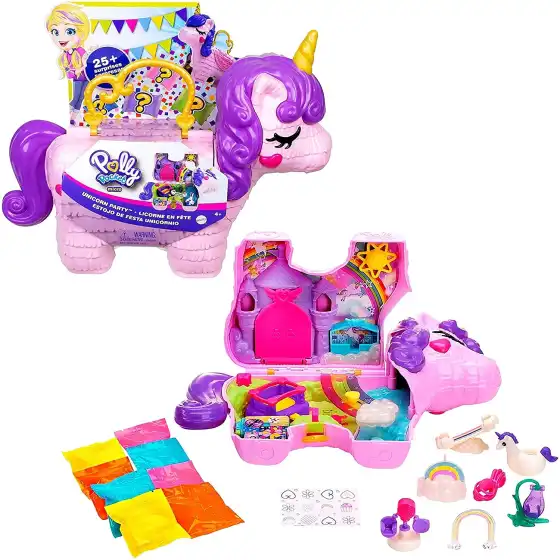 Polly Pocket Unicorno Magiche Sorprese GVL88 Mattel - 1