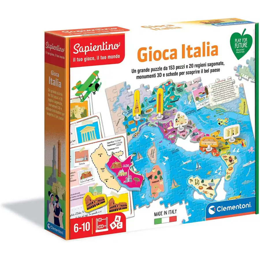 Sapientino Gioca Italia 16314 Clementoni - 1