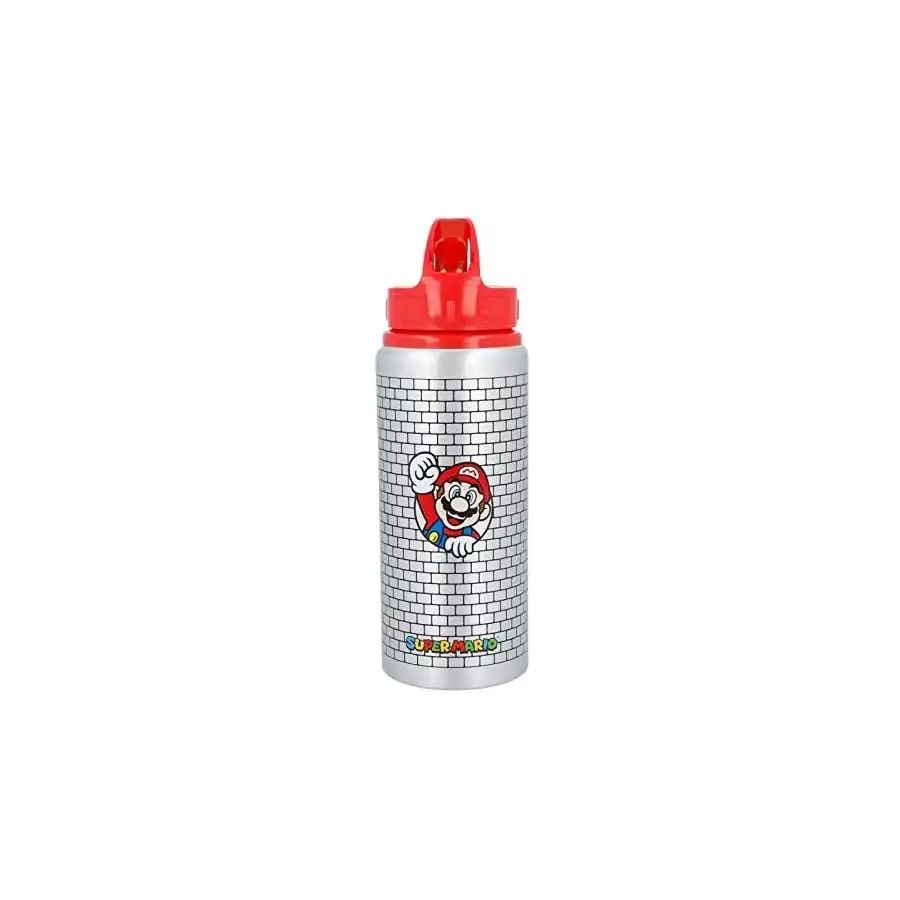 Borraccia Alluminio Supermario Originale - 2