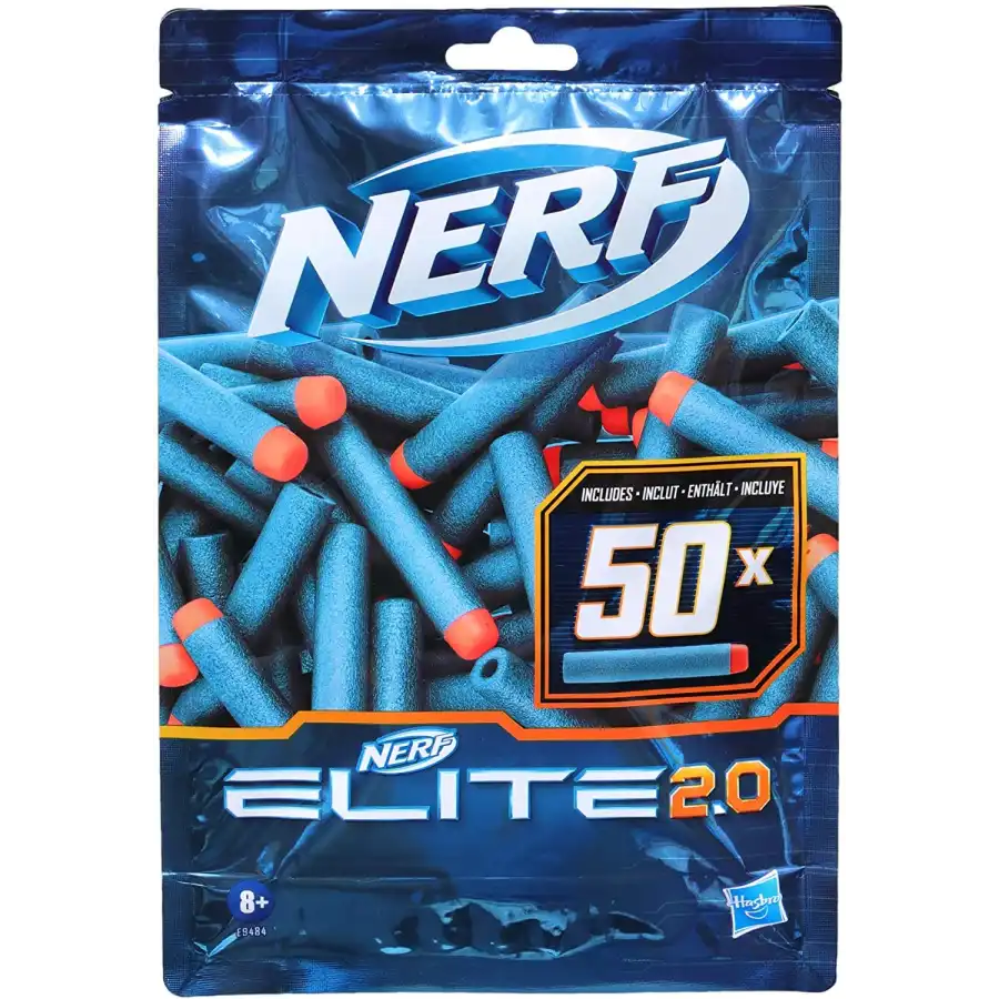 Nerf Confezione Ricarica 50 dardi Elite 2.0 Hasbro - 1
