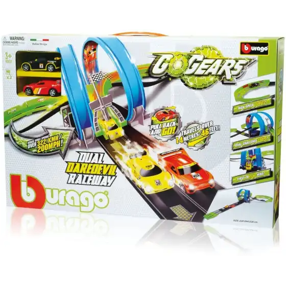 Bburago Go Gears Dual Daredevil Raceway MacDue - 1