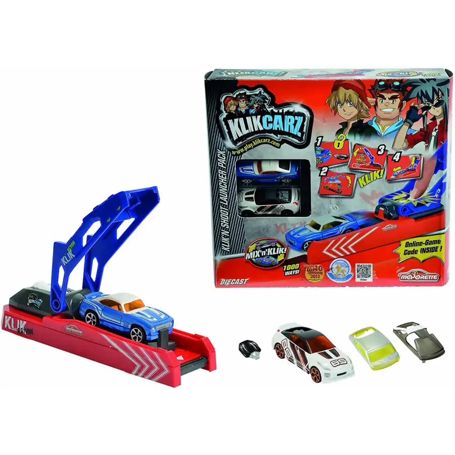 Klik Carz Lanciatore Auto Klik'n Shoot Majorette - 2