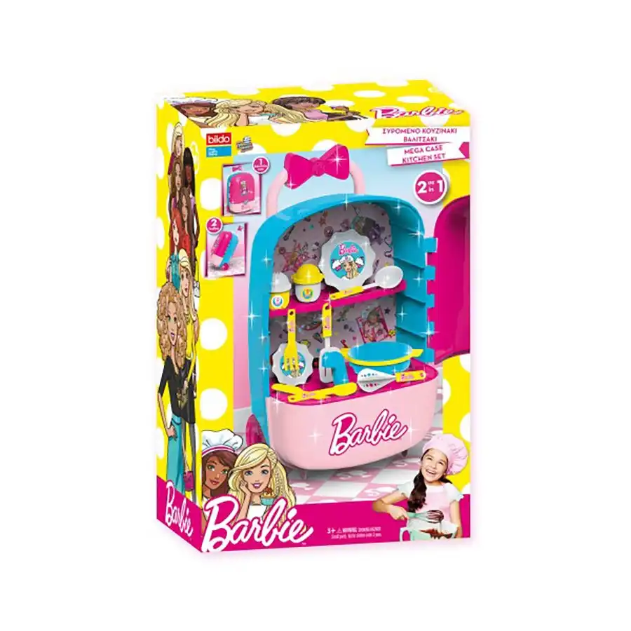 Bildo - Barbie Trolley Accessoires de Cuisine