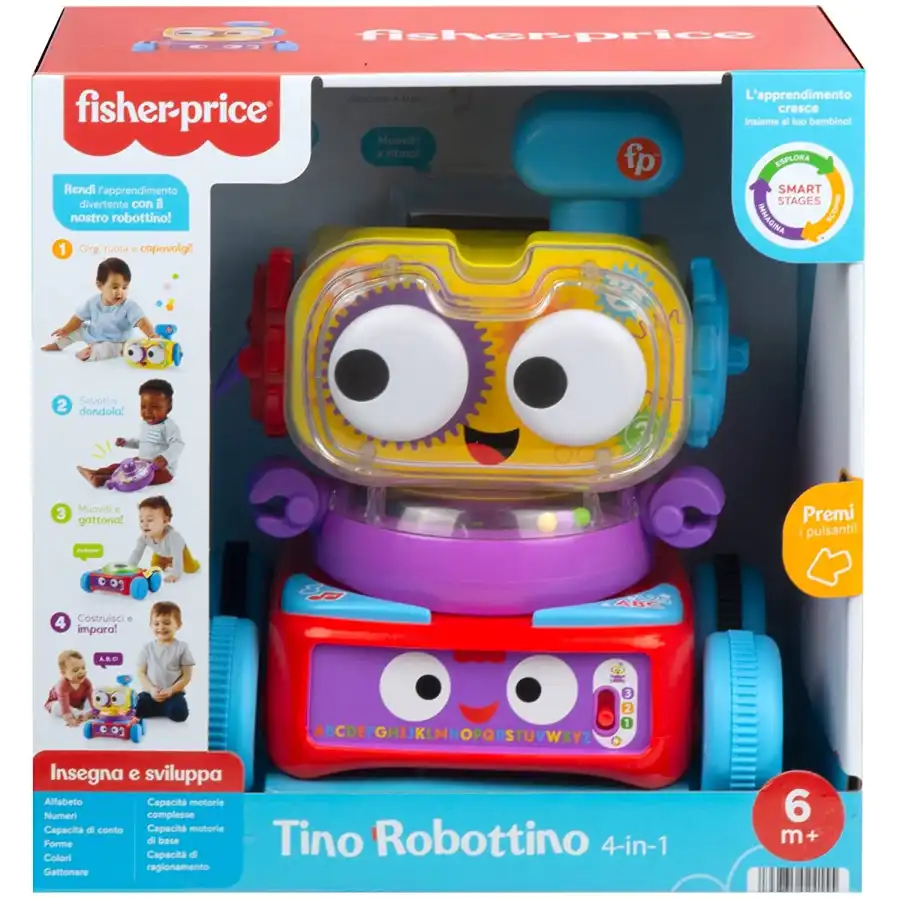 Fisher Price Tino Robottino 4 in 1HDJ16 Fisher Price - 2
