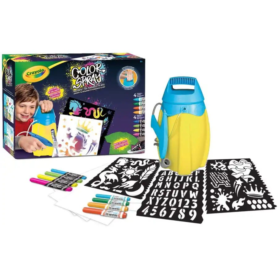 Color Spray Aerografo Manuale Crayola - 2