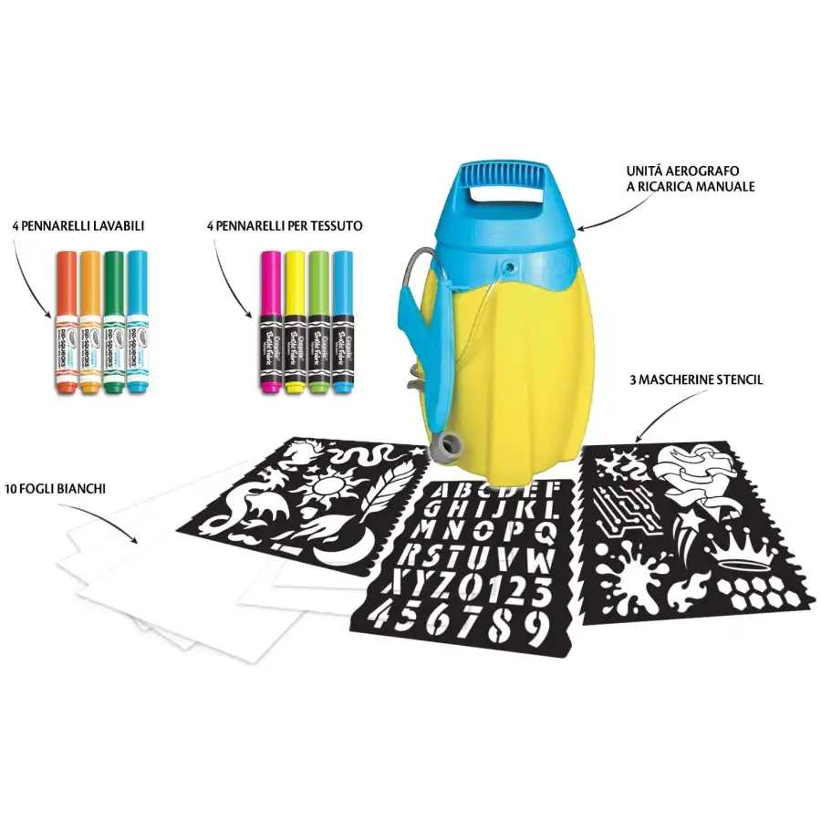 Color Spray Aerografo Manuale Crayola - 4