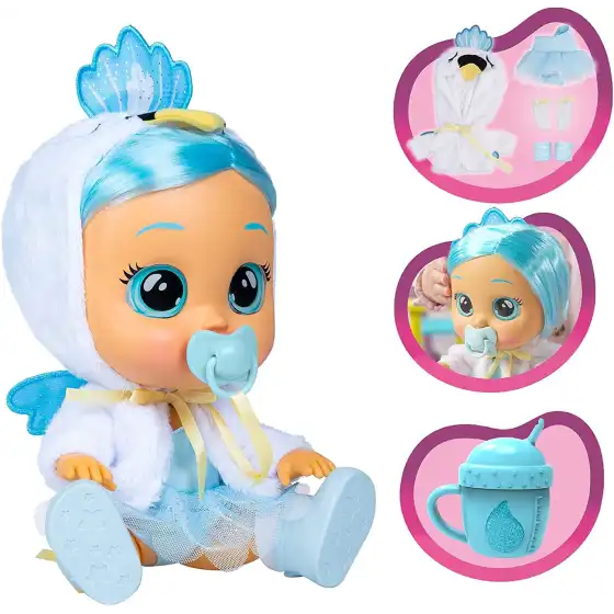 Cry Babies Kiss Me Sydney il Pavone Bianco Imc Toys - 5