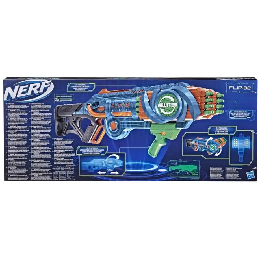 Nerf Elite 2.0 Flipshots Flip-32 Hasbro - 4