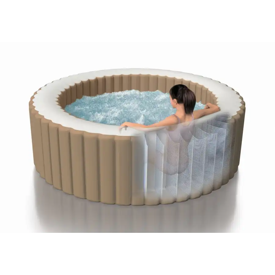 Piscina Pure SPA 6 Posti Bubble Massage 28482 con pompa e riscaldatore Intex - 2