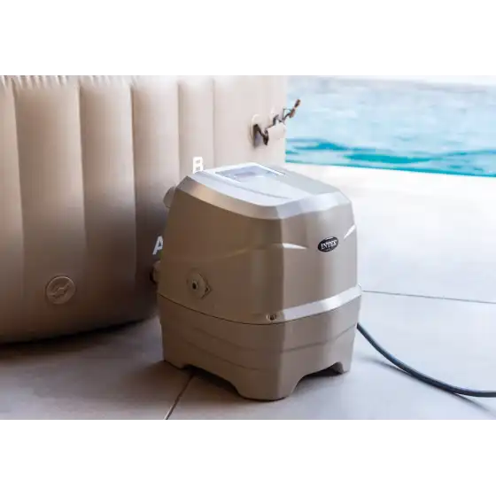 Piscina Pure SPA 6 Posti Bubble Massage 28482 con pompa e riscaldatore Intex - 10