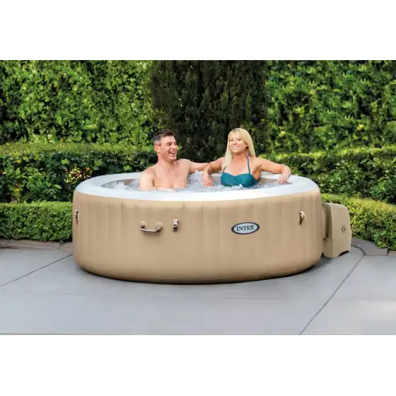 Piscina Pure SPA 6 Posti Bubble Massage 28482 con pompa e riscaldatore Intex - 6