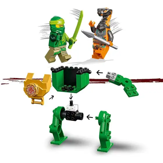 Lego Ninjago 71757 Mech Ninja di Lloyd Lego - 4