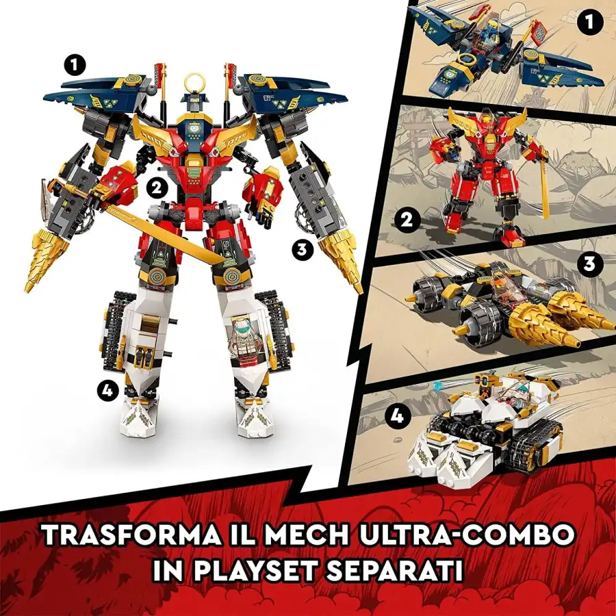 Lego Ninjago 71765 Mech Ultra Combo Ninja Lego - 3
