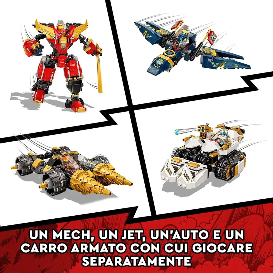 Lego Ninjago 71765 Mech Ultra Combo Ninja Lego - 4