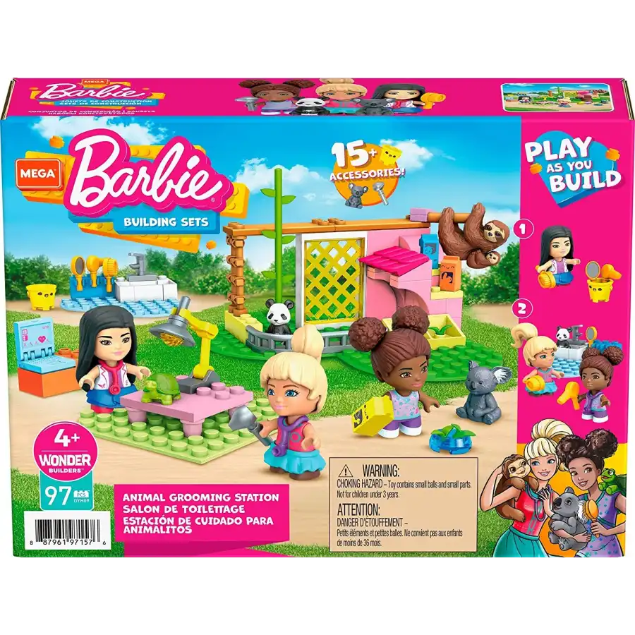 Barbie Mega Construx Centro Veterinario GYH09 Mattel - 2