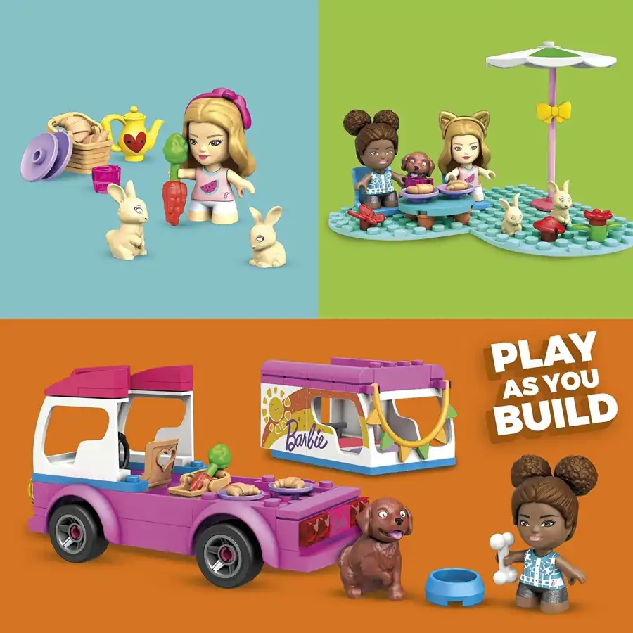Barbie Mega Construx Camper dei Sogni GWR35 Mattel - 3