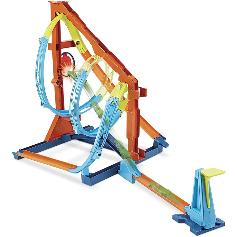 Hot Wheels Track Builder Vortice Estremo HDX79 Mattel - 1