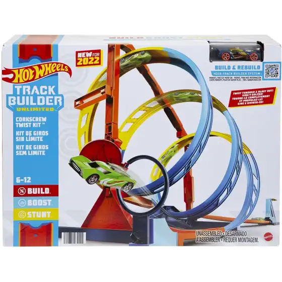 Hot Wheels Track Builder Vortice Estremo HDX79 Mattel - 2