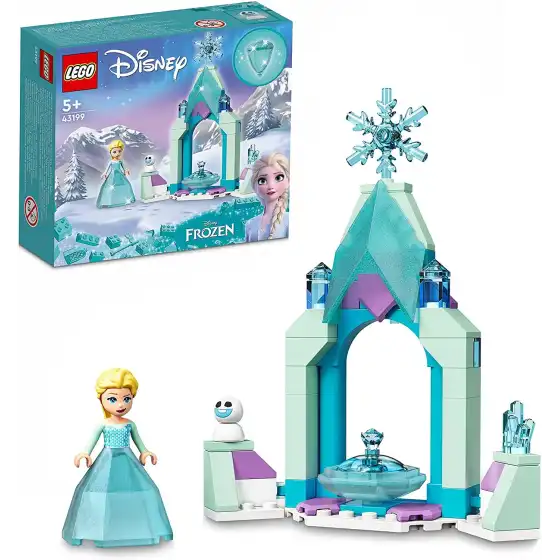 Lego Disney Frozen 43199 Il Cortile del Castello di Elsa Lego - 2