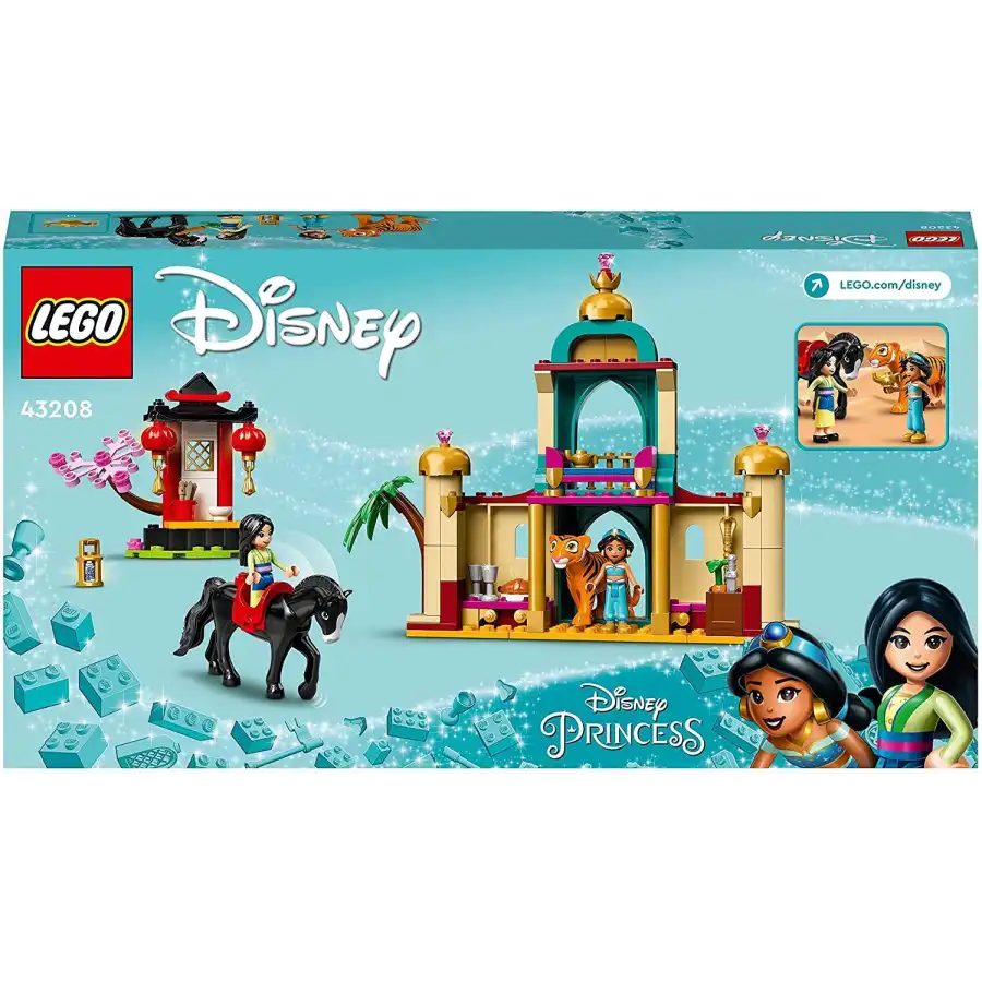 Lego Disney Princess 43208 L' Avventura di Jasmine e Mulan Lego - 5