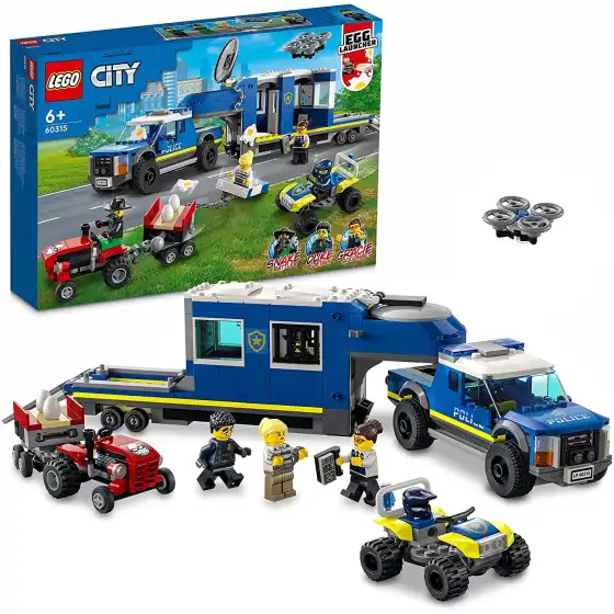 Lego City 60315 Camion Centro di Comando della Polizia Lego - 2