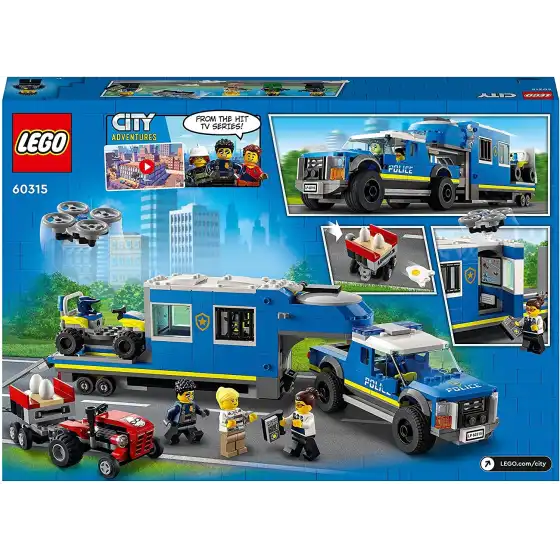 Lego City 60315 Camion Centro di Comando della Polizia Lego - 6