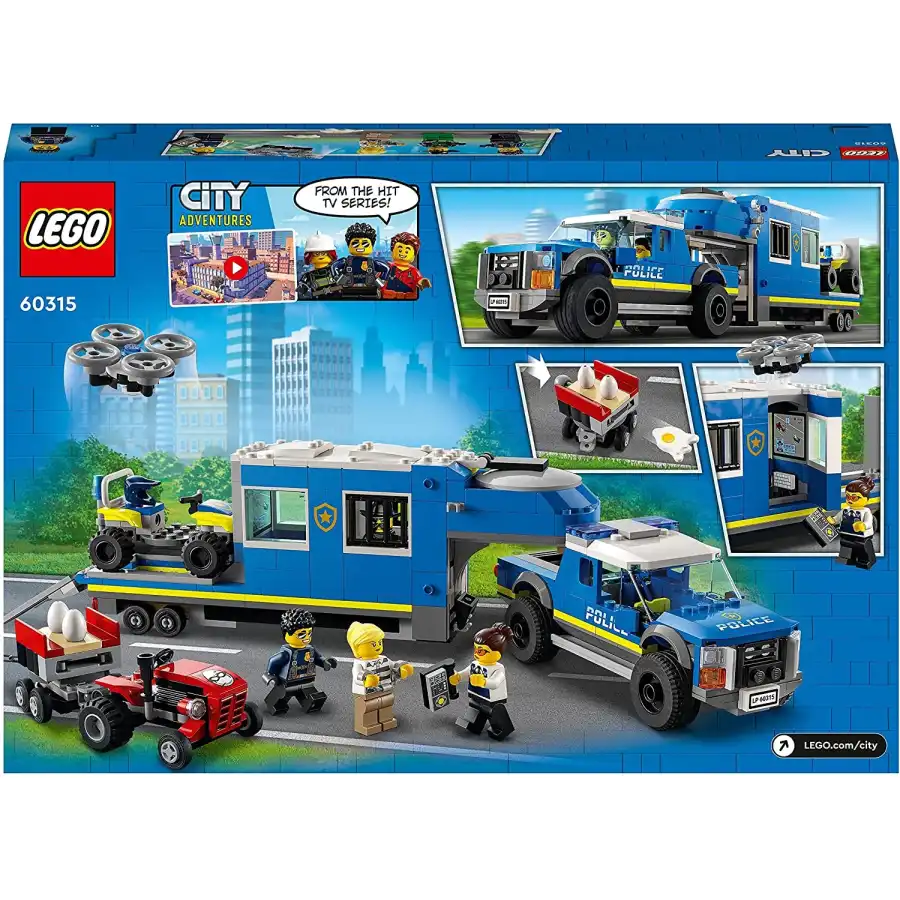 Lego City 60315 Camion Centro di Comando della Polizia Lego - 6