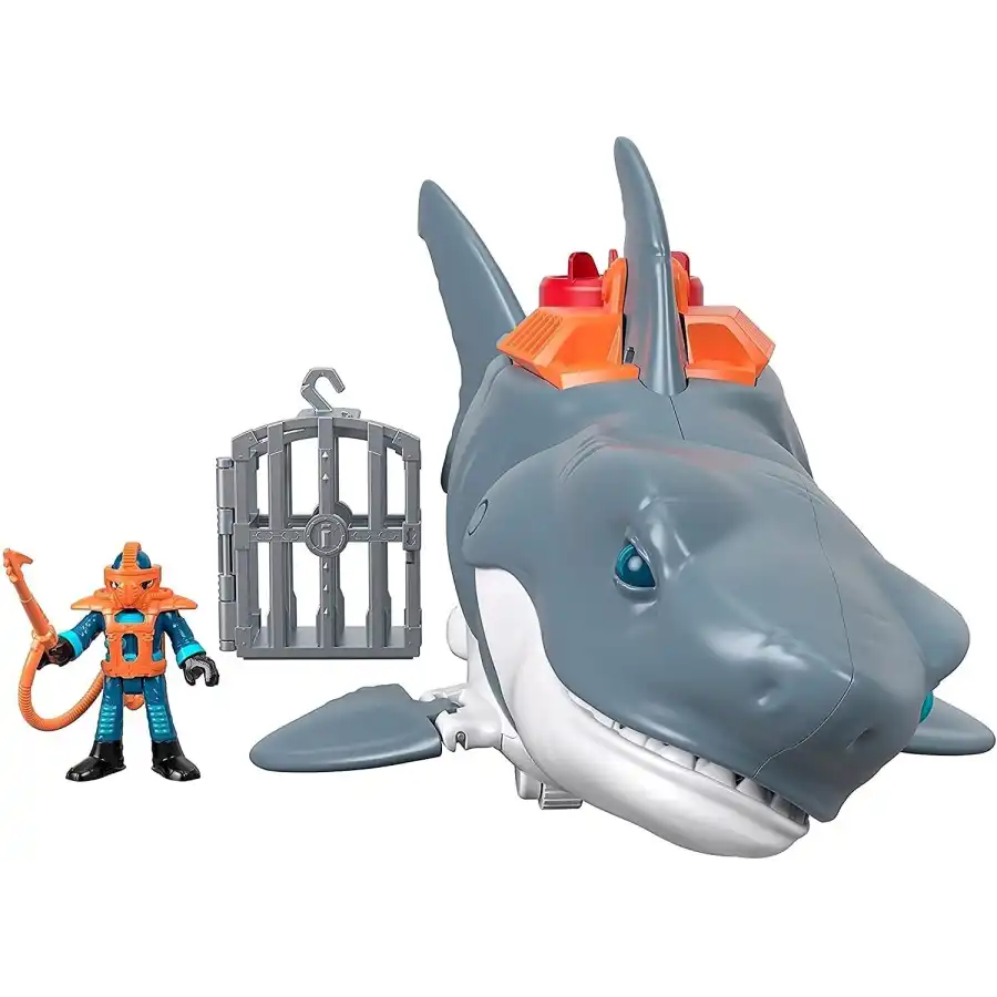 Imaginext Squalo Mega Morso GKG77 Mattel - 3