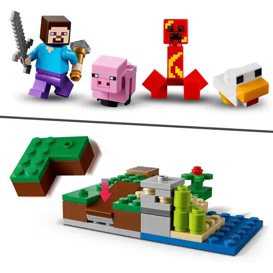 Lego Minecraft 21177 L'agguato del Creeper Lego - 4