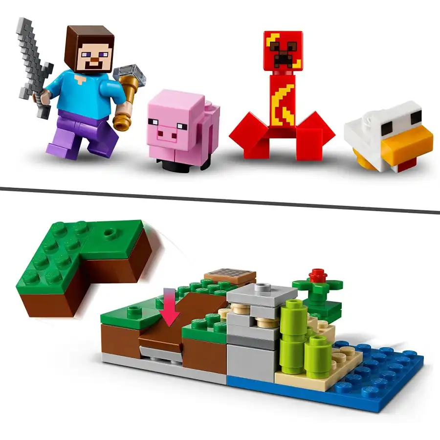 Lego Minecraft 21177 L'agguato del Creeper Lego - 4