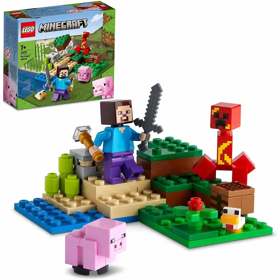 Lego Minecraft 21177 L'embuscade du Creeper
