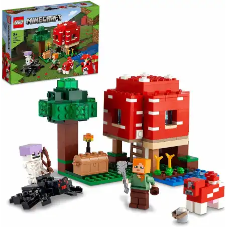 LEgo Minecraft 21179 La Casa dei Funghi Lego - 1