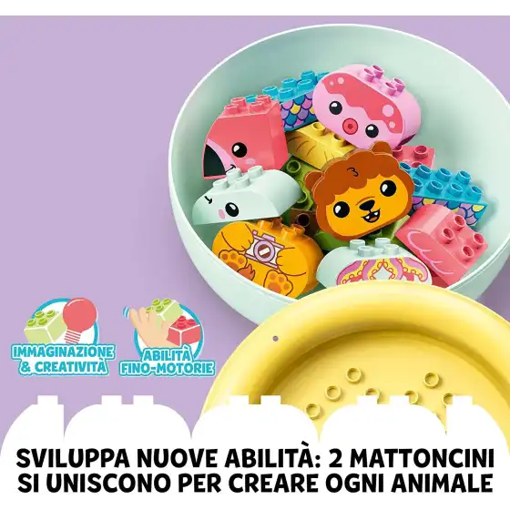 Lego Duplo 10966 Ora del Bagnetto : Isola degli Animali Galleggiante Lego - 5