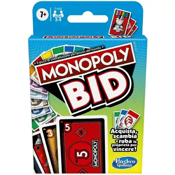 Monopoly Bid Hasbro - 1