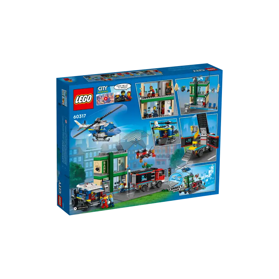 Inseguimento Della Polizia alla Banca Lego 60317 Lego - 1