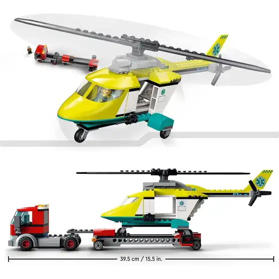 Lego City 60343 Trasportatore di Elicotteri Lego - 2