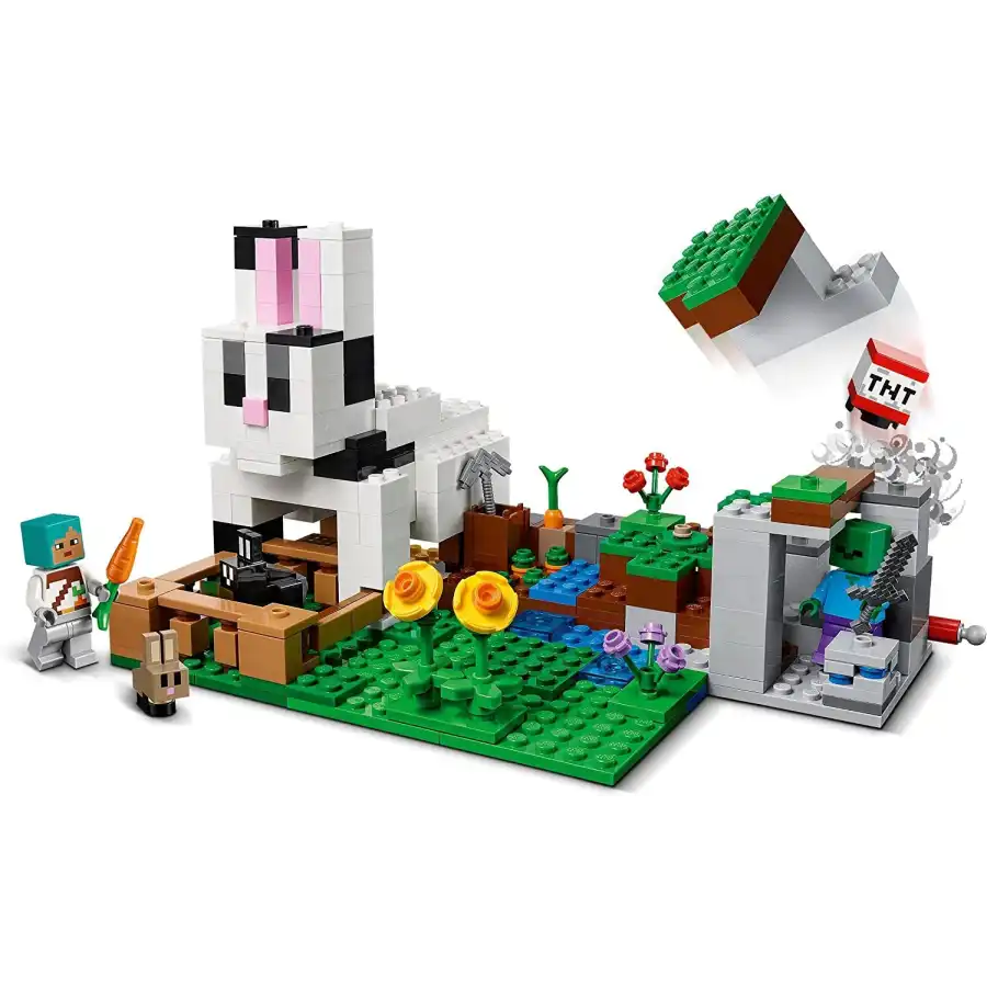 Lego Minecraft 21181 Il Ranch del Coniglio Lego - 4