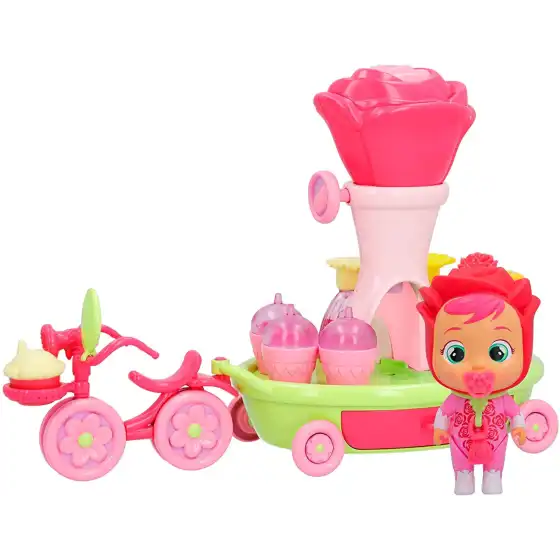 Cry Babies Happy Flowers Playset - 1