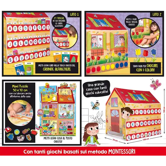 Montessori La casa dei Giochi 88782 Lisciani - 4