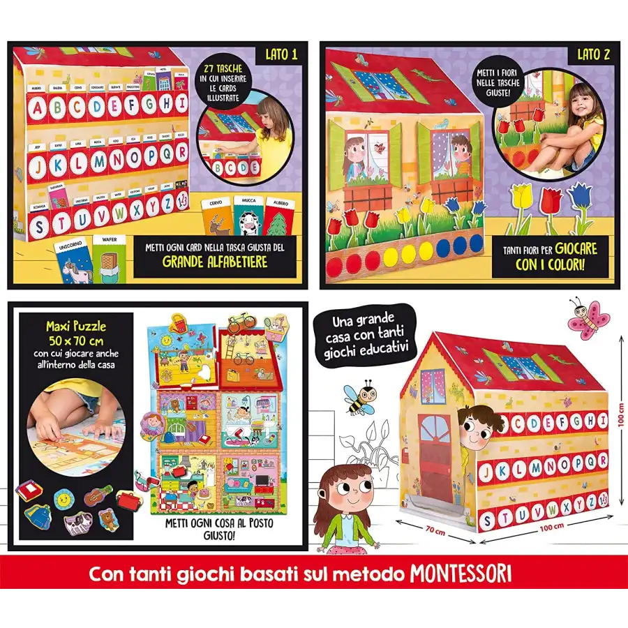 Montessori La casa dei Giochi 88782 Lisciani - 4