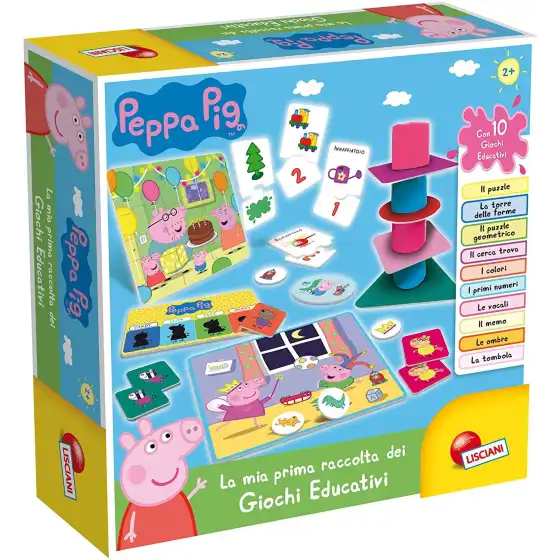 Peppa Pig La Mia Prima Raccolta Dei Giochi Educativi 81110 Lisciani - 1