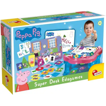 Super Desk Edugames Peppa Pig 89208 Lisciani - 6